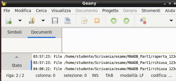 Geany: word wrap animation